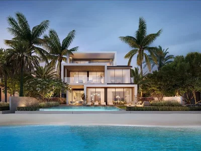Zespół mieszkaniowy New complex Beach Villas with a direct access to the beach and water sports facilities, Palm Jebel Ali, Dubai, UAE