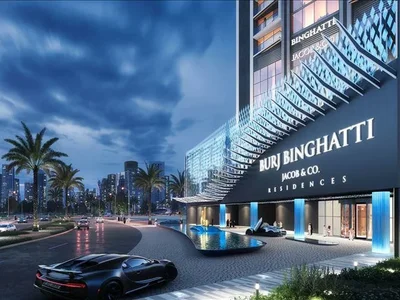 Жилой комплекс Элитная высотная резиденция Burj Binghatti Jacob с бассейном и спа-центром рядом с яхт-клубом, Business Bay, Дубай, ОАЭ