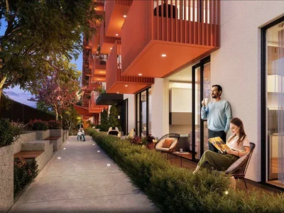 Residential complex New residence with a fitness center and a parking close to the highways, Istanbul, Turkey