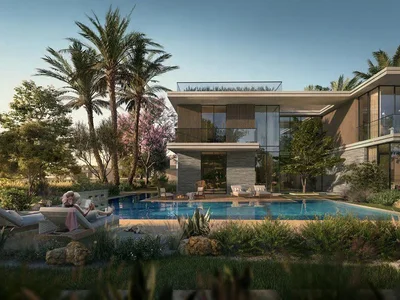 Complejo residencial New complex Athlon Premium Villas with swimming pools, parks and a club, Dubailand, Dubai, UAE