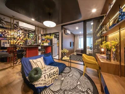 Residential complex High-rise residence with a swimming pool, a conference room and a co-working area, Bangkok, Thailand
