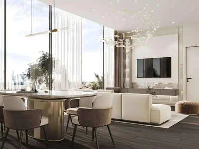 Complexe résidentiel New project Interstellar Tower with swimming pools and co-working spaces, JVT, Dubai, UAE