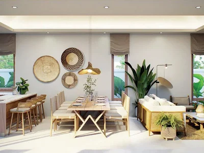 Residential complex Complex of villa with swimming pools and gardens close to Nai Yang Beach and the airport, Phuket, thailand