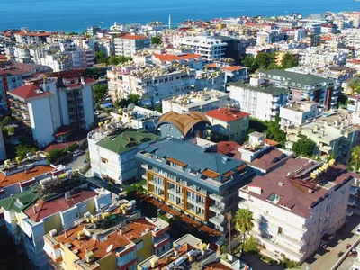 Complexe résidentiel Furnished 1+1 apartment in the center of Alanya in the Kleopatra Ventri complex.