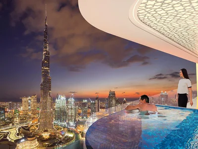 Complejo residencial Apartments in 101-storey skyscraper in Business Bay business district near metro, Dubai, UAE