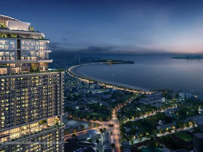 Residential complex New high-rise residence with swimming pools, co-working areas and gardens, Pattaya, Thailand