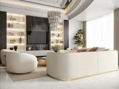 Wohnanlage New residence with a swimming pool and a spa center near a metro station, Ankara, Turkey