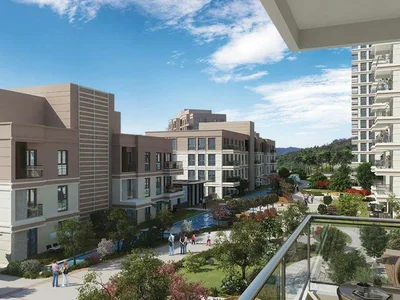 Zespół mieszkaniowy Residence with a swimming pool, green areas and a cinema, Istanbul, Turkey