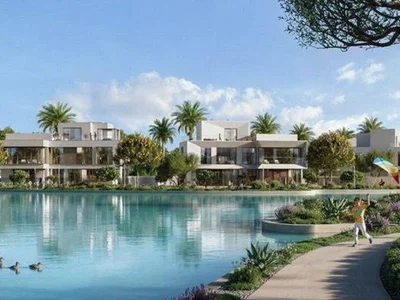 Wohnanlage New complex Oasis Palace Ostra Villas with tennis courts and water features close to beaches and the city center, Address Tierra, Dubai, UAE