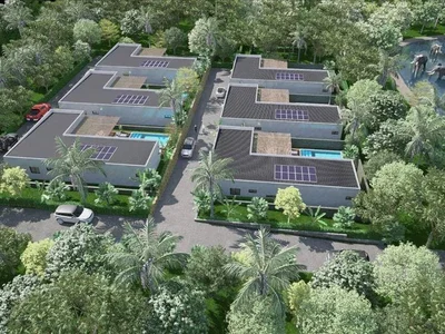 Zespół mieszkaniowy New complex of villas with swimming pools and terraces in one of the most popular areas of Samui, Thailand