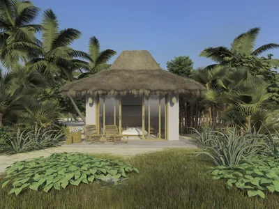 Appart-hôtel Villa project showcasing glamp villa