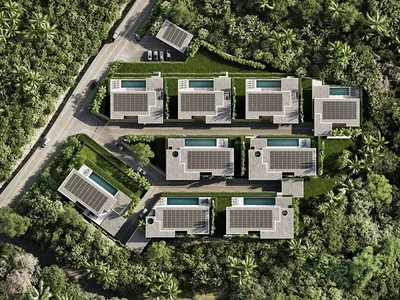 Complejo residencial New residential villa complex opposite British International School in Koh Kaew, Phuket, Thailand