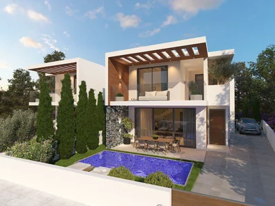 Zespół mieszkaniowy Complex of luxury villas with gardens near the sea, Geroskipou, Cyprus