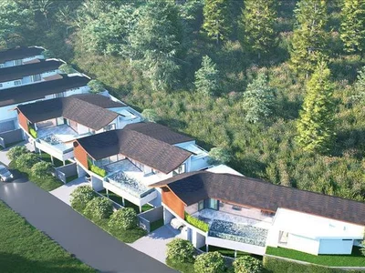 Zespół mieszkaniowy New complex of villas with a picturesque view of the jungles close to Lamai Beach, Samui, Thailand