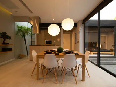 Zespół mieszkaniowy Modern apartments and villas with swimming pools and Japanese Zen garden, Bang Tao, Phuket, Thailand