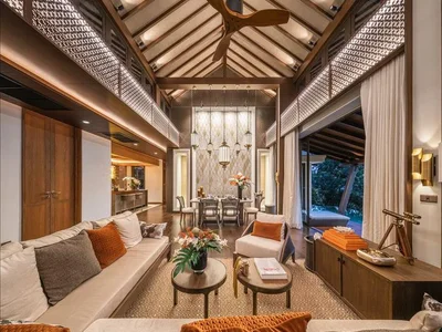 Zespół mieszkaniowy Complex of villas with swimming pools, a spa center and a private access to the beach, Pattaya, Thailand
