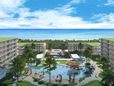 Complejo residencial New residence with swimming pools and lounge areas not far from Layan Beach, Phuket, Thailand