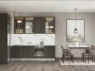 Wohnanlage New guarded residence with a hotel and lounge areas near a metro station and a highway, Istanbul, Turkey