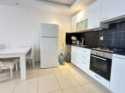 Zespół mieszkaniowy Furnished 1+1 apartment in the Aura Blue complex, 350 meters from the sea.