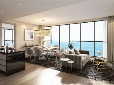 Complexe résidentiel High-rise residence with swimming pools and panoramic sea views, 250 meters from the beach, Pratamnak, Thailand