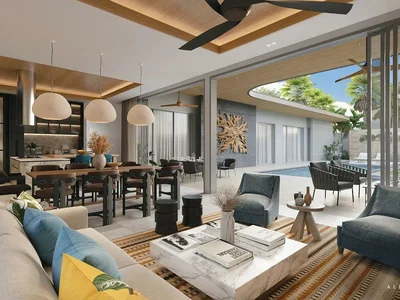 Residential complex Complex of villas with swimming pools and roof-top terraces close to Layan Beach, Phuket, Thailand