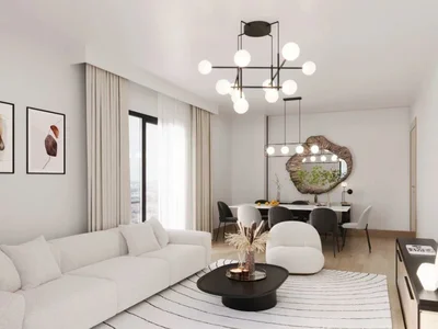 Zespół mieszkaniowy New residence with a business center, a swimming pool and a green area close to a metro station and the city center, Istanbul, Turkey