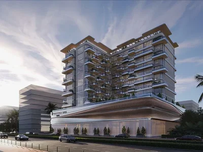 Complexe résidentiel New Seaside Residence with swimming pools and a cinema, Dubai Islands, Dubai, UAE