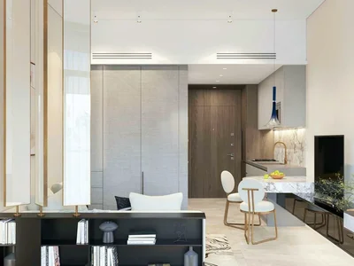 Residential complex New residence Stonehenge 2 with a swimming pool and underground parking close to Dubai Marina, JVC, Dubai, UAE