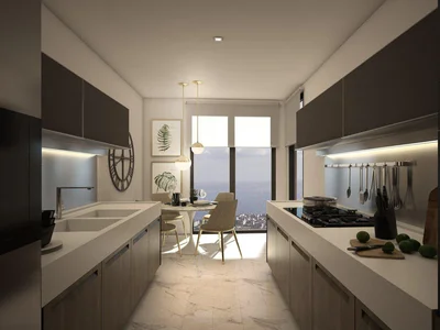 Complejo residencial New residence with a swimming pool, lounge areas and picturesque views, Istanbul, Turkey