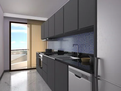 Zespół mieszkaniowy Residence with around-the-clock security close to public transport stops and universities, Istanbul, Turkey