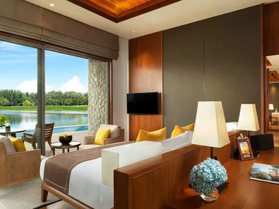 Zespół mieszkaniowy New complex of villas with a golf club and a spa center at 900 meters from the beach, Phuket, Thailand