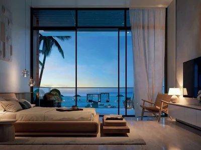 Wohnanlage New Bay Residences with swimming pools, gardens and a cinema, Dubai Islands, UAE