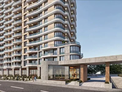 Residential complex New residence with a swimming pool and gardens close to highways, Istanbul, Turkey
