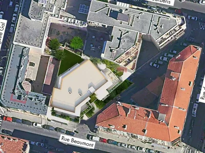 Zespół mieszkaniowy New residential complex with a parking in the Riquier area, Nice, Cote d'Azur, France