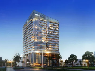 Complejo residencial New Ruby Residence with a swimming pool and a clubhouse close to the key highways, JVC, Dubai, UAE