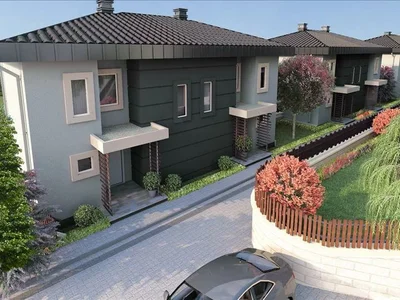 Zespół mieszkaniowy New complex of villas and townhouses with swimming pools and around-the-clock security, Yalova, Turkey