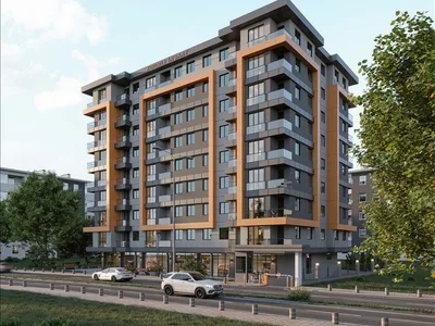 Complexe résidentiel New residence with a green area and picturesque views near the coast, Istanbul, Turkey