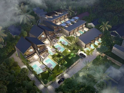 Zespół mieszkaniowy New residential complex of turnkey villas within walking distance from Balangan beach, Bali, Indonesia