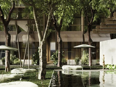 Zespół mieszkaniowy New apartments within walking distance from the ocean, Seseh, Bali, Indonesia