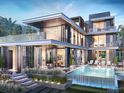 Residential complex Luxury villa in a premium residence Lagoons Venice with a beach close to the autodrome and a polo club, Damac Lagoons, Dubai, UAE