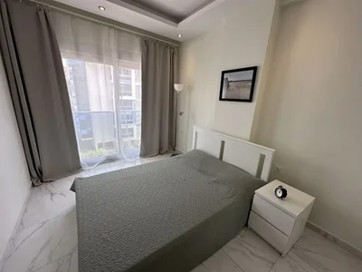 Complexe résidentiel Furnished 1+1 apartment in Calypso Residence complex at a low price.