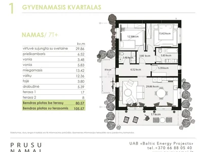 Residential quarter Prūsų namai