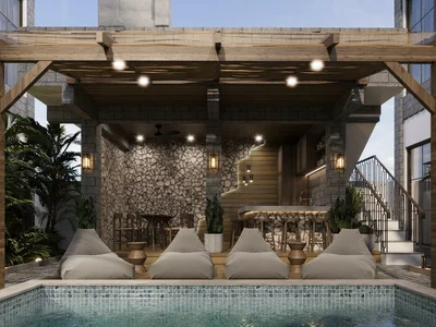 Zespół mieszkaniowy Low-rise residential complex with jungle views 5 minutes from Ubud, Bali, Indonesia
