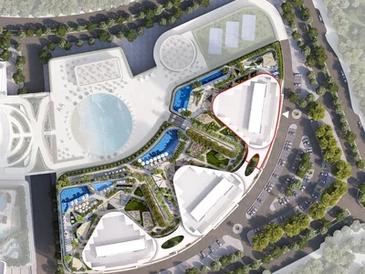 Residential complex High-rise residential complex Skyscape Aura in Nad Al Sheba 1 area, Dubai, UAE