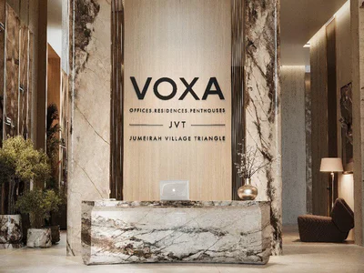Жилой комплекс Пентхаусы в новом жилом комплексе Voxa с бассейнами, садом и мини-гольфом, JVT, Дубай, ОАЭ