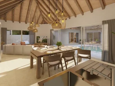 Zespół mieszkaniowy New complex of villas with swimming pools and gardens, Samui, Thailand