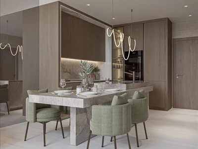 Complejo residencial New Provenza Residences with a roof-top swimming pool and a panoramic view in the prestigious area of JVC, Dubai, UAE