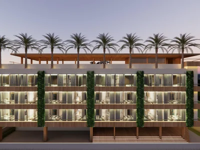 Complejo residencial New residential complex with a large swimming pool and a restaurant, 700 meters from the ocean, Bali, Indonesia
