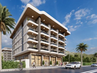 Residential quarter New Project in Kargicak  100 meters to the Beach