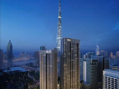 Complexe résidentiel New high-rise residence The Edge with swimming pools and a panoramic view close to the places of interest, Business Bay, Dubai, UAE